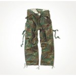 Trousers Vintage Fatigues Camouflage