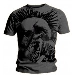 T-Shirt The Exploited - Vintage Skull Allover