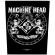 Back Patch Machine Head - Crest