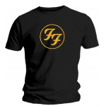 T-Shirt Foo Fighters - Gold Logo